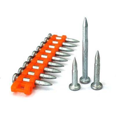 6.3mm Schütteldurchmesser Gas Nagel Pistole Befestigungswerkzeug mit Plastikstreifen Gasantrieb Pins