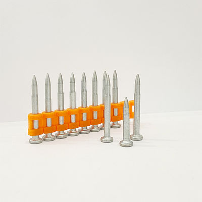 Orange Jacket Bullet Ballistische Spitze Nagel für Hartbeton Stahl Nägel Baugas Nägel