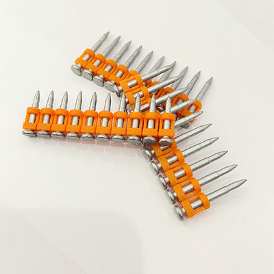 Orange Jacket Bullet Ballistische Spitze Nagel für Hartbeton Stahl Nägel Baugas Nägel