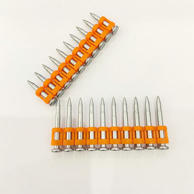 Orange Jacket Bullet Ballistische Spitze Nagel für Hartbeton Stahl Nägel Baugas Nägel