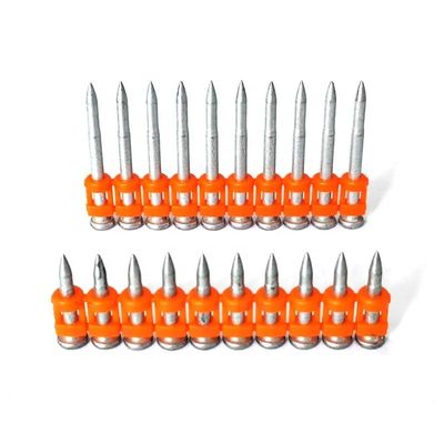 Tianjin 22mm Galvanisiertes Stahlkolladierter Pin Nagelpistole mit flachem Kopf und Fluted Shank