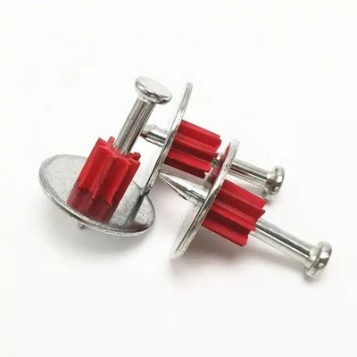 Glatter Schank.300 Kopf Antrieb Pins mit 25 mm Metall Waschmaschine Pulver betrieben Nagelbefestigungssystem