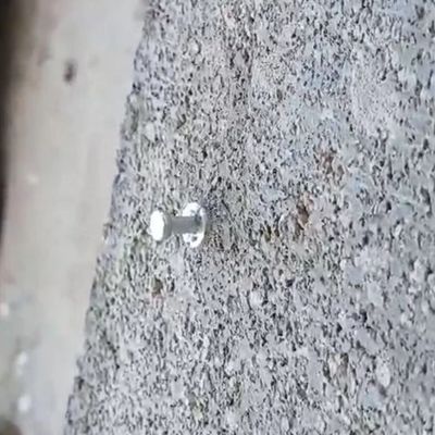 Galvanisierte, glänzende Nagel - der Schlüssel zu einer erfolgreichen Klimaanlage