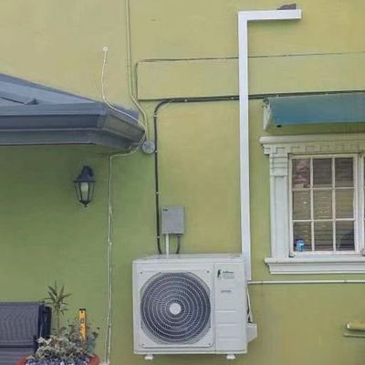 Galvanisierte, glänzende Nagel - der Schlüssel zu einer erfolgreichen Klimaanlage