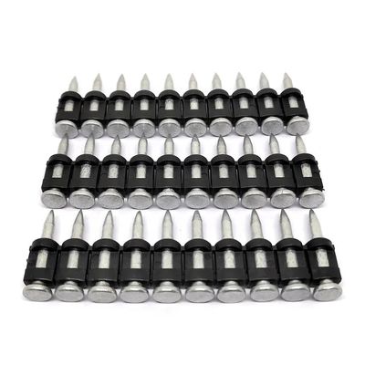 Gas Nagel Pistole kompatibel Fluted Schaft Beton Stahl Nagel mit galvanisierter Beschichtung