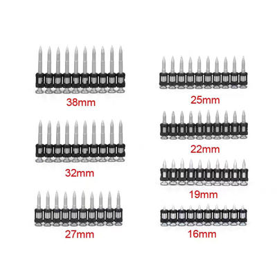 3.0mm Schankdurchmesser Hohe Härte Betonnagel für Stahlantriebspinne Hardwarebefestigungen