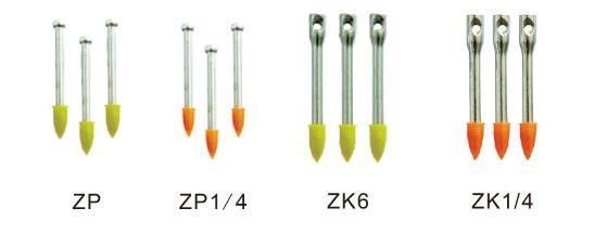 3.7mm Schangendurchmesser ZK 1/4 Auge-Antriebspin mit Hochgeschwindigkeitsbefestigungen und Auge-Loch