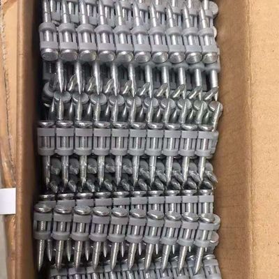 Mechanisch verzinkte, verstärkte Gasnagel für Hartbeton und Metall