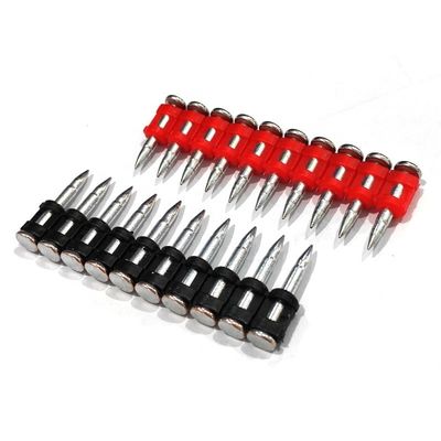ISO-Standard Gas-Pin geschmiedet Nagel für harte Beton- und Stahlplatte Länge 16-38mm