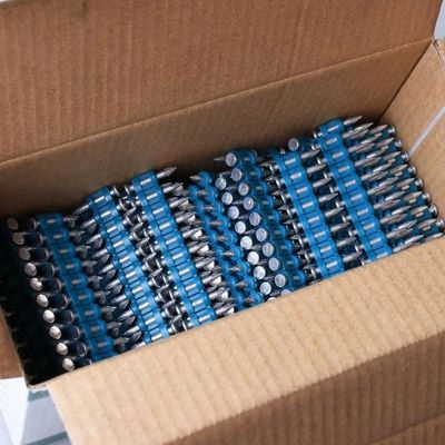 15-40mm Betonnagel für die meisten Gasnagel Stahlmaterial und Elektroverzinkt