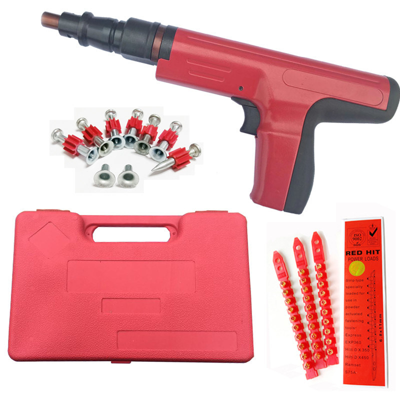 Kompakte und leicht einstellbare Nagelpistole für Min Nagellänge 1/2in Ramset Gun Power Tool