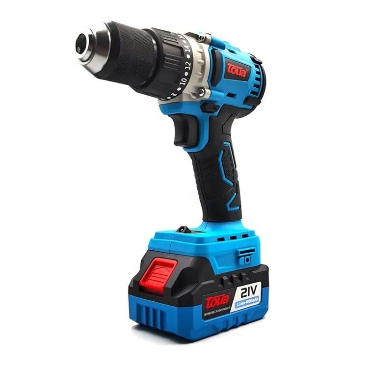 Hochleistungs 21V kabellose elektrische Bohrmaschine mit 4,0Ah Lithiumbatterie und Bürstenlosem Motor
