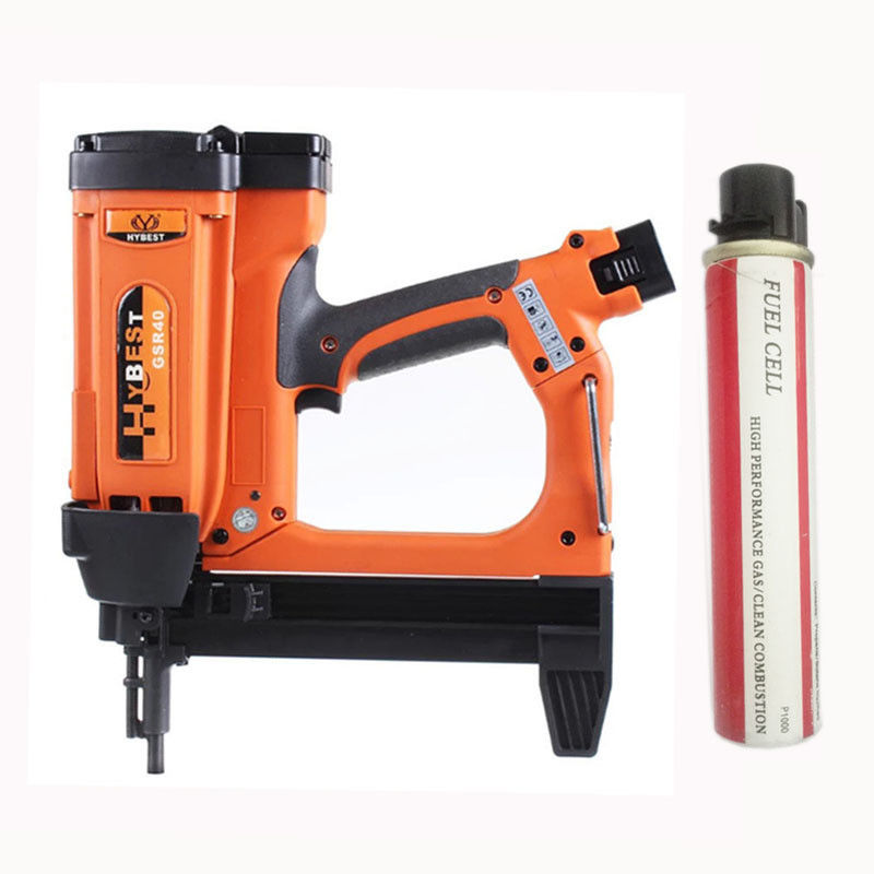 4000 Nagel pro Ladung Batterie Lebensdauer Gaswerkzeug Beton Stahl Nagelpistole mit 455 * 388 * 110mm Größe