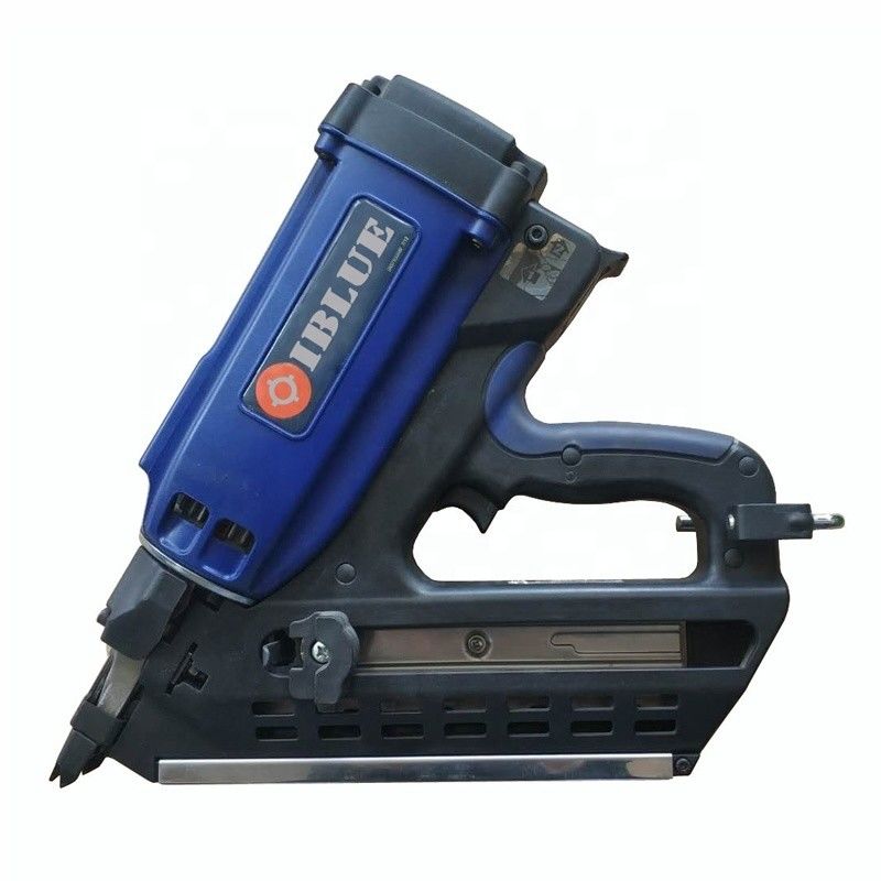 Lithium-Ionen-Batterie 7,4 V 1,2 Ah kabellose Rahmen Nagel 34 Grad Gas Nagelpistole 50-90 mm