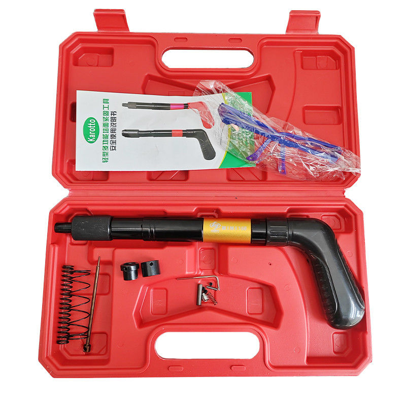 33cm Mini Stahl Nagelpistole Handbuch Licht Dekoration Portable Schalldämpfer Fixer für Möbel