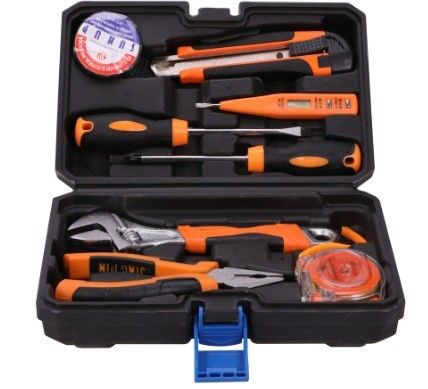 3 kg kundenspezifischer Support OEM 8 Stück Haushaltspräzisions-Handwerkzeuge Set Hardware-Tool-Box Set