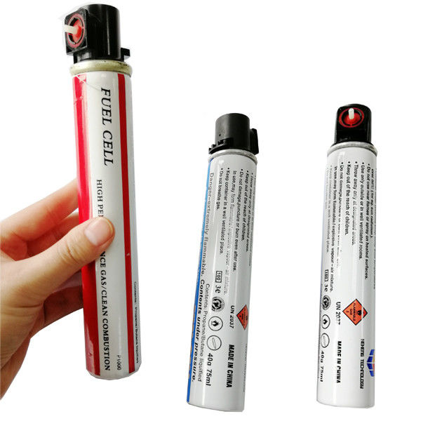 Kraftstoffzellenbehälter mit hoher Kapazität für Paslod Gas Nailer Butan Propan Brennstoff 40g/80ml