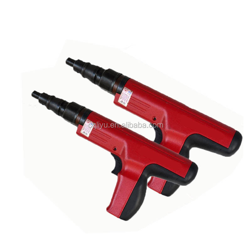 Rote Handbeton Nagelpistole für S1.27Cal 6,8*11mm Pulverlasten