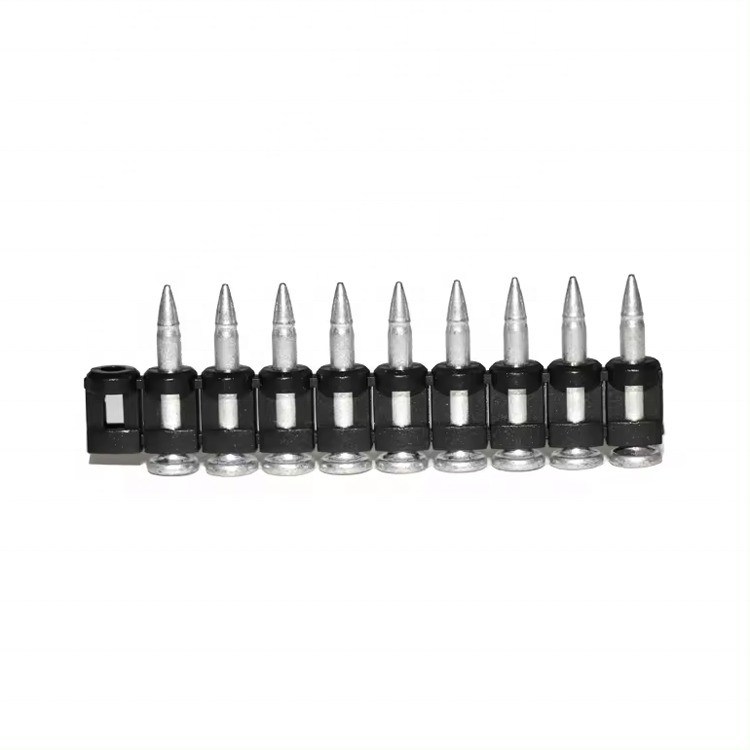 Gasbetriebene Nagelpistole aus Kunststoff, zusammengefügt 3,0*22mm Betonnagel mit individueller Farbe