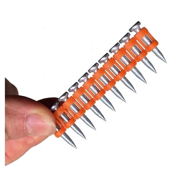 6.3 mm Kopfdurchmesser 19 mm 22 mm Kolladierter Betonnagel für Gebäude und Bauwerke