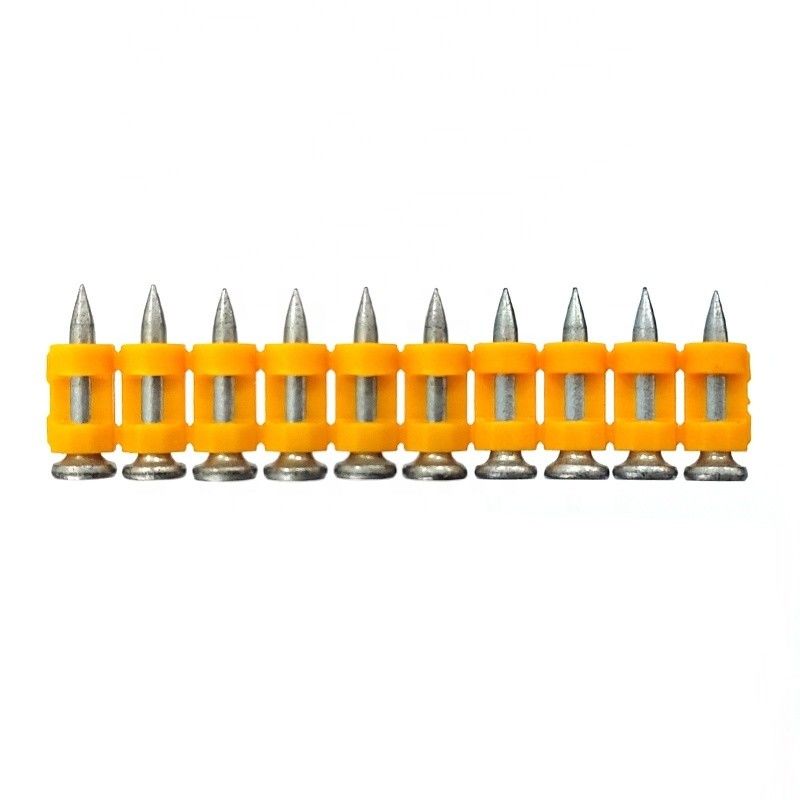 Langlebiger Stahl 19 mm Gas Nagel für TOUA Beton Stahl Pistole Kunststoff Streifen Gas Antrieb Pins