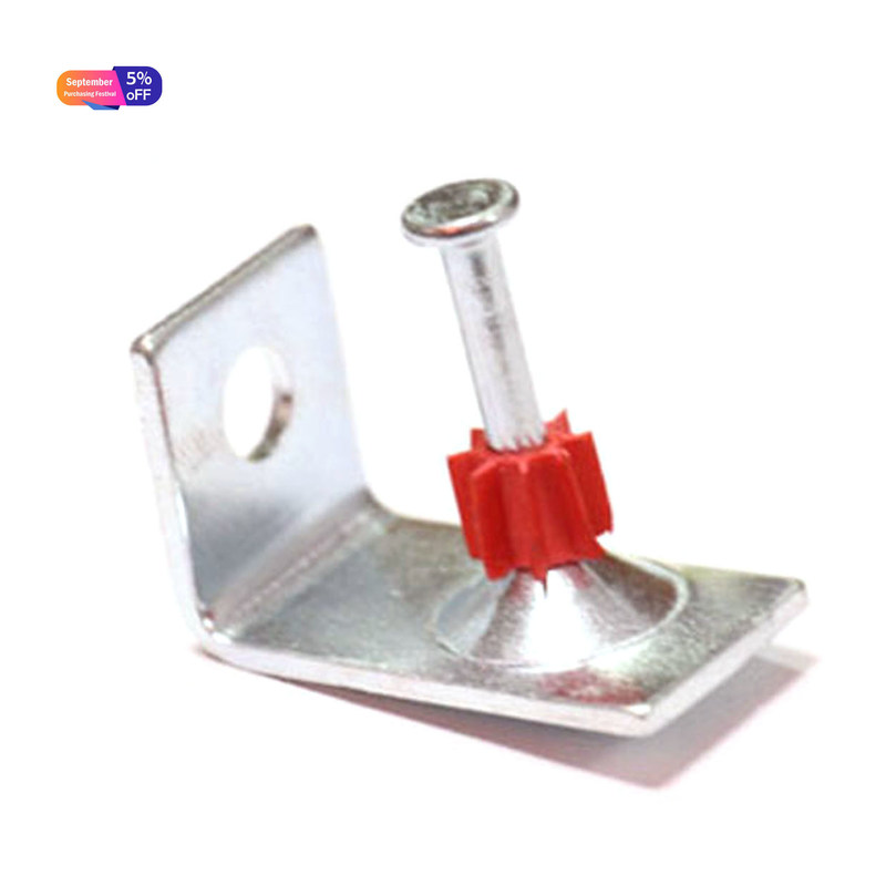 Flöte Top Hat und rechten Winkel Deckenclip PK32 Kopf Antrieb Pin.300 Schaft Durchmesser