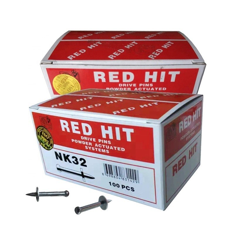 Sichern Sie Ihre Decke mit 32 mm RED HIT Beton Nagel Decke Clips und 12 mm Waschmaschine Dia